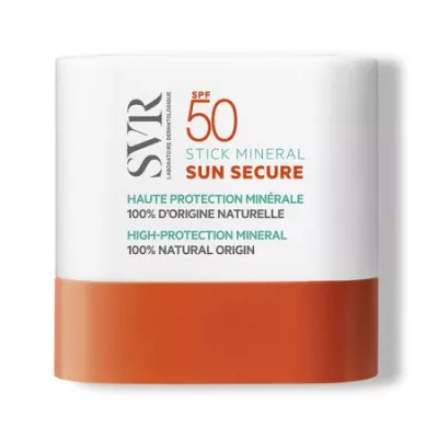 SVR Stick mineral protecție solară SPF50 Sun Secure, 10g