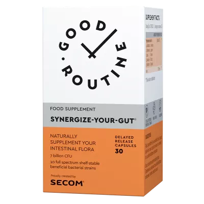 Synergize-Your-Gut, 30 capsule vegetale, GOOD ROUTINE