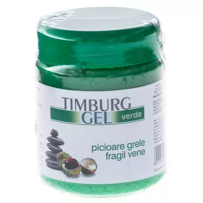 Timburg gel castane pentru varice (verde) 500ml