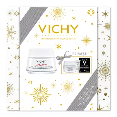 Vichy liftactiv supreme Pachet promotional crema antirid ten uscat 50ml+crema noapte 15ml