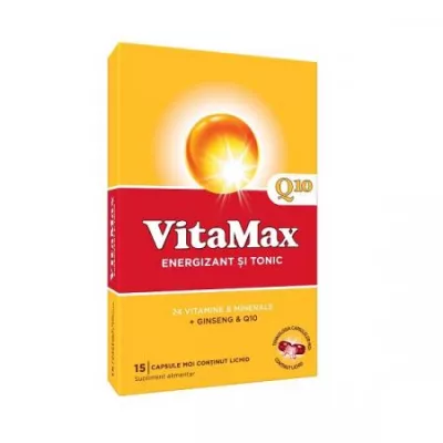 Vitamax Q10, 15 capsule, Perrigo