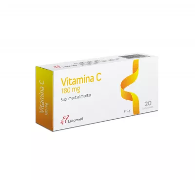 Vitamina C 180mg, 20 comprimate, Labormed