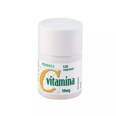 Vitamina C 50mg 120 comprimate, Beres Pharmaceuticals 