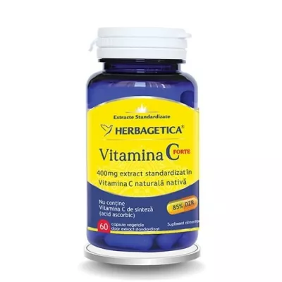 Vitamina C forte 60 capsule