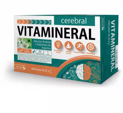 VitaMineral Cerebral, 15ml, 30 fiole buvabile, Dietmed