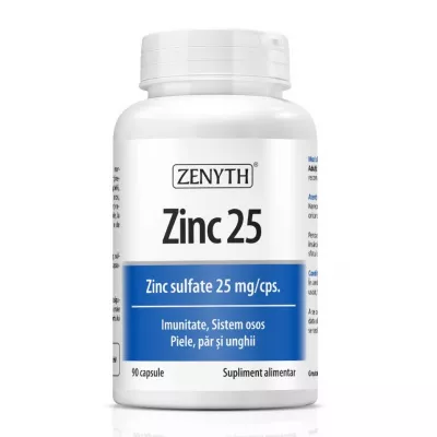Zinc, 25mg, 90 capsule, Zenyth