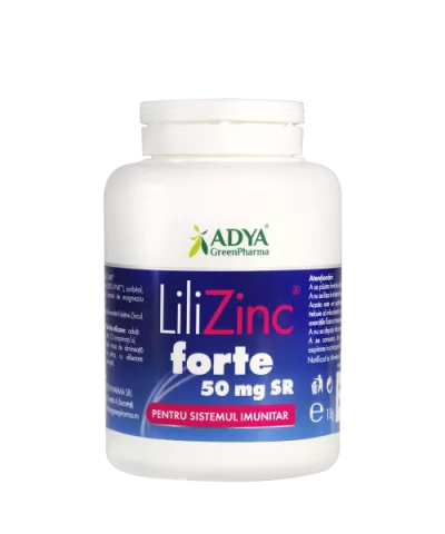 Zinc 50 mg forte SR, 30 comprimate