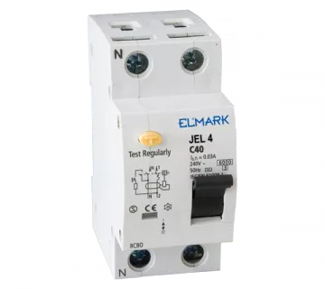 Siguranta (Intreruptor) automata  cu protectie la curent diferential 40A/30mA   JEL4C40
