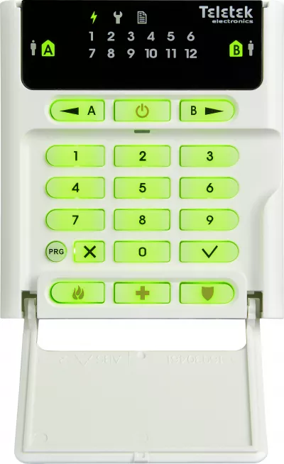 Centrala alarma antiefractie Teletek A 62 cu tastatura LED62