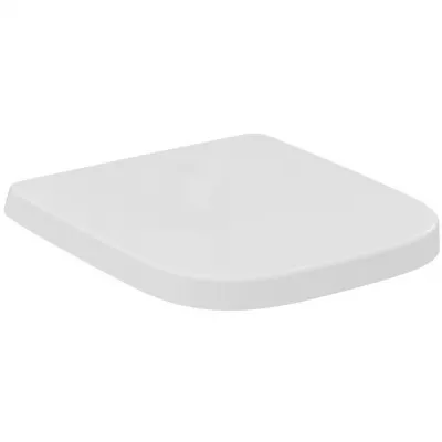 Capac wc Ideal Standard i.Life S Compact, cu inchidere normala, alb