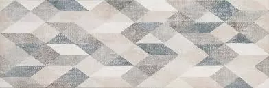 Faianta Marazzi Chalk Decoro Origami Butter/Grey/Smoke/Avio, 25x76 cm, multicolor