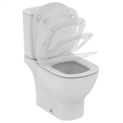 Vas wc pe pardoseala Ideal Standard Tesi Aquablade 66x36 cm, alb