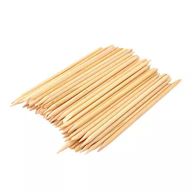 Set 100 betisoare din lemn de portocal, Lila Rossa