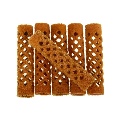 Bigudiuri metalice cu catifea 13x65mm set 12