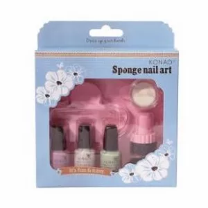 Konad set sponge set 1 - p.green, p.violet