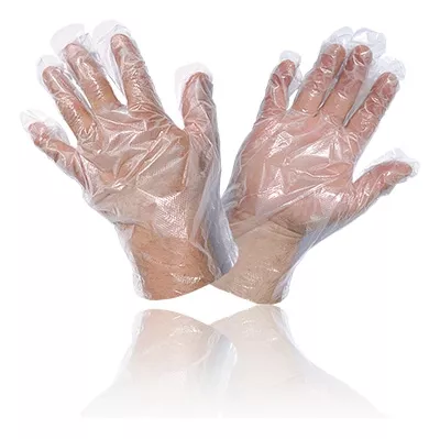 Manusi de unica folosinta, set 30, transparente