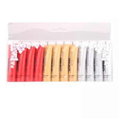 Vopsele acrilice Lidan gold + silver + red