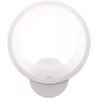 Aplica LED, 12 W, rotunda, alba