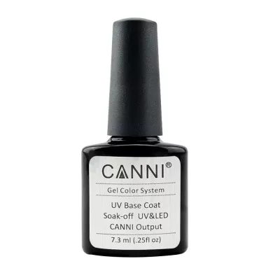 Base coat soak-off uv led, Canni, 7.3 ml