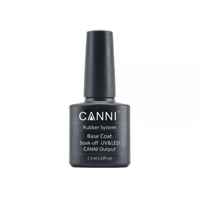 Base coat soak-off uv & led, Canni, Rubber system, 7.3 ml