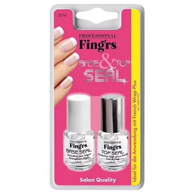 Base si Top Seal pentru lac de unghii Fing'rs, 5 ml