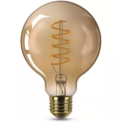Bec LED cu filament gold, E27, 4 W, 2000 k, 220 lm