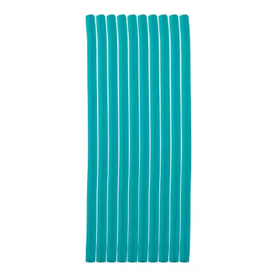 Bigudiuri flexibile, ondulare par, set 10 bucati, verde