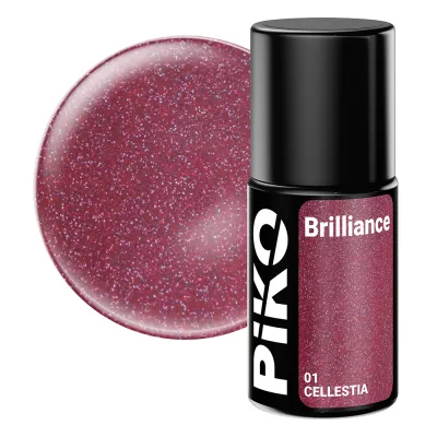 Oja semipermanenta Piko, 7 ml, Brilliance, 01 Cellestia