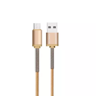 Cablu de date Micro USB Explorer Series pentru telefon si tableta, bej, 1 m