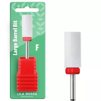 Capat freza ceramic alb Lila Rossa 01F, duritate mica