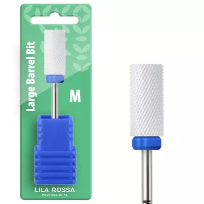 Capat freza ceramic alb Lila Rossa 01M, duritate medie