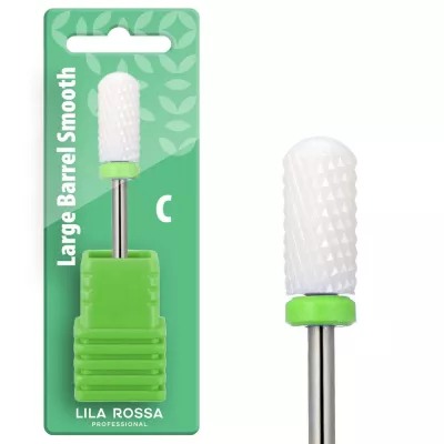 Capat freza ceramic alb Lila Rossa 02C, duritate mare