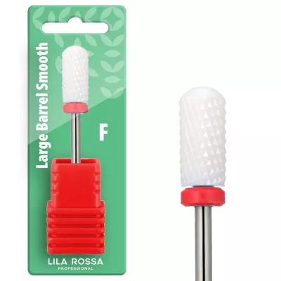 Capat freza ceramic alb Lila Rossa 02F, duritate mica