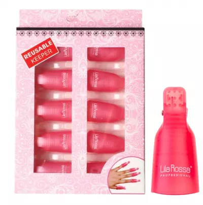 Capsule degete, set 10, roz, p107-pk