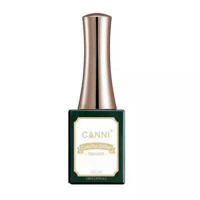 Color glitter topcoat, Canni, 16 ml, 51239