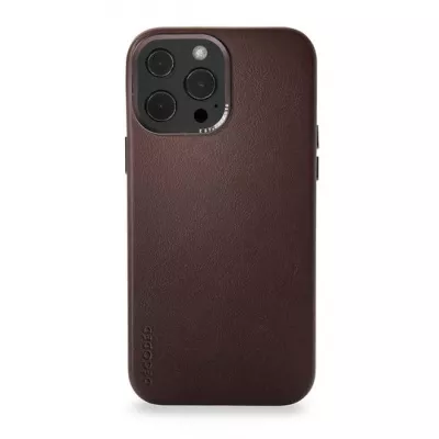 Husa de protectie Decoded IPhone 13 Pro, compatibila MagSafe, maro