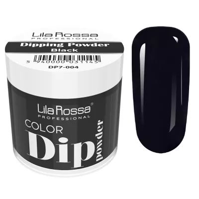 Dipping powder color, Lila Rossa, 7 g, 004 black