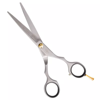 Foarfeca pentru tuns, Lila Rossa, Vogue, 6 inch, elemente aurii