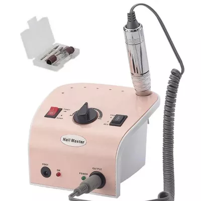 Freza unghii, pila electrica, Lila Rossa, 35000 RPM, roz