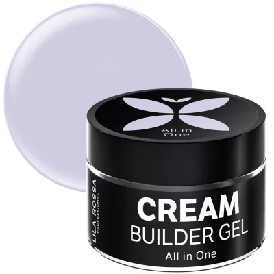 Gel de constructie, Lila Rossa, Cream Builder Gel, All In One, 50 g
