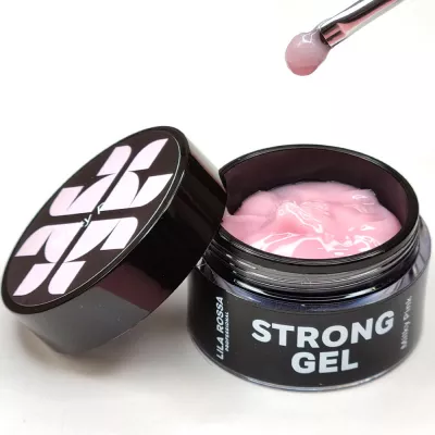 Gel de Constructie Lila Rossa Extra Strong Gel Milky Pink 50 g