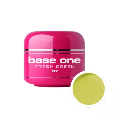 Gel UV color Base One, 5 g, fresh green 97