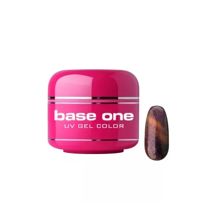 Gel UV color Base One, 5 g, Magnetic Chameleon, gold light 06