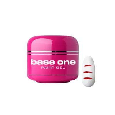 Gel UV color Base One, 5 g, Paint Gel, red 17