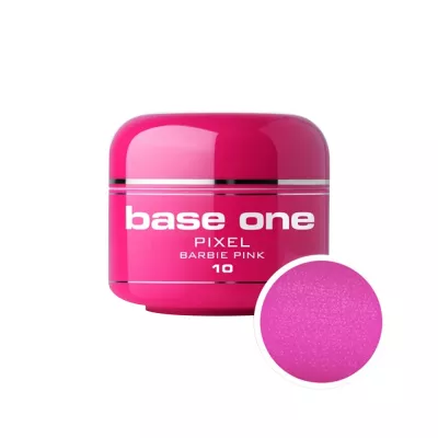 Gel UV color Base One, 5 g, Pixel, barbie pink 10