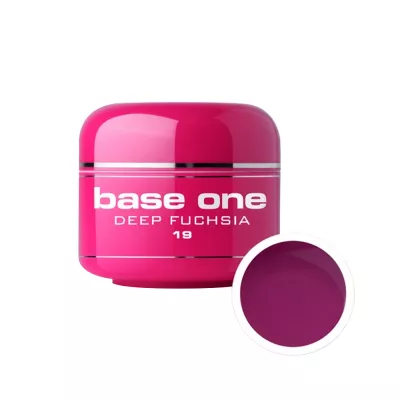 Gel UV color Base One, deep fuchsia 19, 5 g