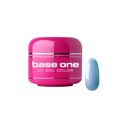 Gel UV color Base One, Metallic, cosmic blue 23, 5 g