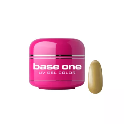 Gel UV color Base One, Metallic, retro gold 39, 5 g