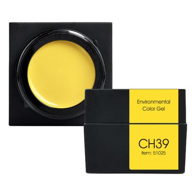 Gel color Canni Mud, galben, 5 ml, CH39