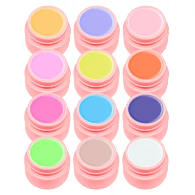 Set gel color Canni, Youth Series, 12 geluri